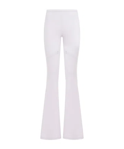 COURRÈGES ELLIPSE MID-RISE BOOTCUT TROUSERS
