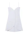 Courrèges Knee Length Dress A-line Skirt In White