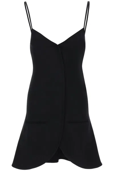 Courrèges Courreges Ellipse Sleeveless Mini Dress Women In Black