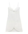 Courrèges Ellipse Tailored Minidress In White