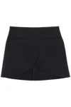 Courrèges Ellipse Tailored Crepe Mini Skirt
