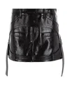 Courrèges Emblem Skirt In Black