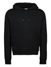 Courrèges Embroidered-logo Oversized Hoodie Clothing In Black