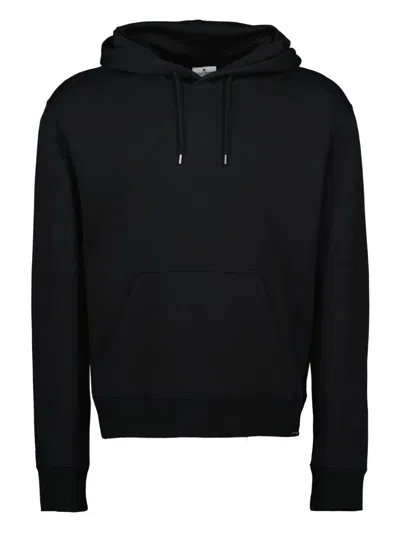 COURRÈGES EMBROIDERD-LOGO OVERSIZED HOODIE