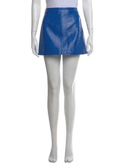 Pre-owned Courrèges Embroidered Accent Mini Skirt