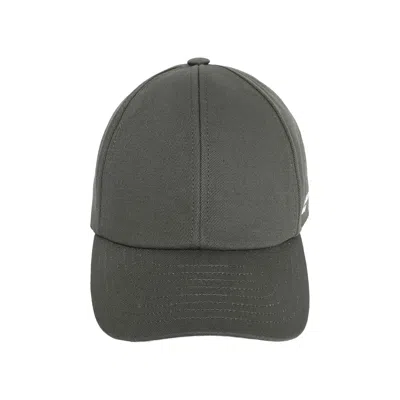 Pre-owned Courrèges Embroidered Cap 'camouflage Green' | Women's Size M