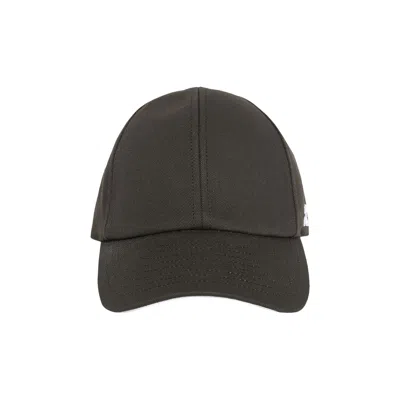 Pre-owned Courrèges Embroidered Cap 'mud Brown'