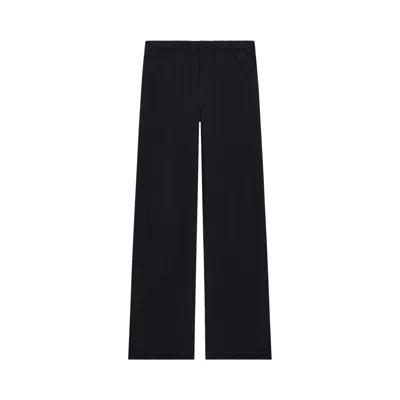 Pre-owned Courrèges Embroidered Fleece Sweatpants 'black' | Men's Size M