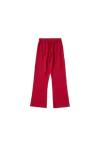 Courrèges Courreges Embroidered Fleece Sweatpants Red