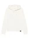 Courrèges Embroidered Oversized Hoodie Clothing In White