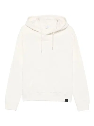 Courrèges Embroidered Oversized Hoodie Clothing In White