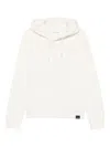Courrèges Embroidered Oversized Hoodie Clothing In Yellow