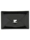 Courrèges Courregès Card Holder With Logo In Black