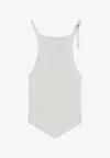 Courrèges Essential Ribbed Tank Top