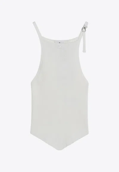 Courrèges Essential Ribbed Tank Top