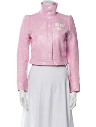 Pre-owned Courrèges Evening Jacket In Pink
