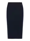 Shop Courrèges Loop Rib Knit Skirt