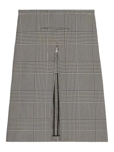 COURRÈGES FALDA SEMILARGA - MARRÓN