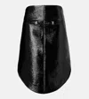 Courrèges Skirt Cotton Blend Asymmetric Hem