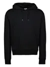 Courrèges Embroidered-logo Oversized Hoodie Clothing In Black