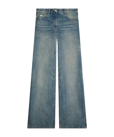 Courrèges Five-pocket Jeans In Green