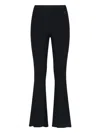 Courrèges Flared Trousers With Cut Out Details