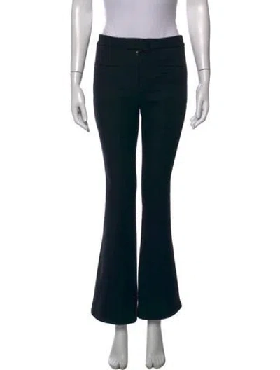 Pre-owned Courrèges Flared Pants In Black
