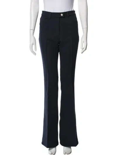Pre-owned Courrèges Flared Pants In Grey
