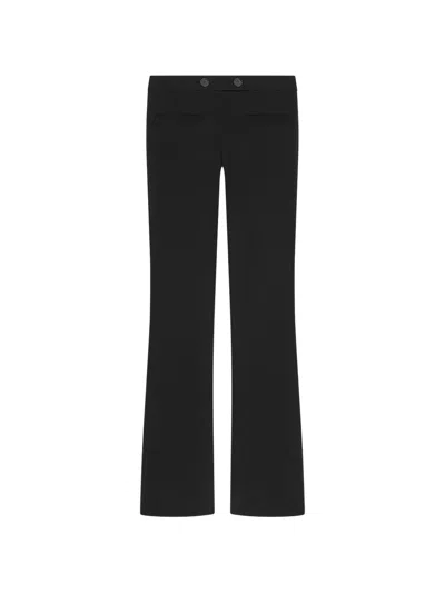 Courrèges Flared Trousers In Black
