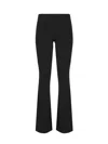 Courrèges Flared Trousers With Cut Out Details In Black