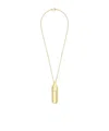 Courrèges Flask Statement Neckless In Yellow