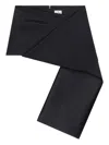 Courrèges Folded Panelled Mini Skirt In Black