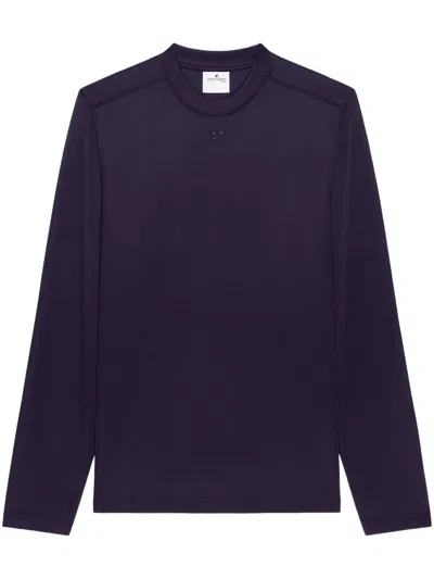 Courrèges Football T-shirt In Blue