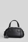 Courrèges Friday Bag Shoulder Bag In Black Leather In Black