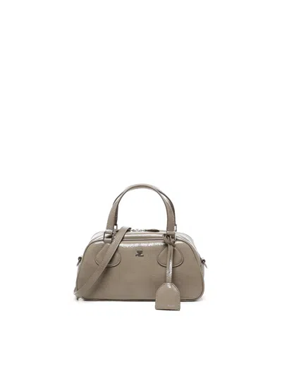 Courrèges Friday Bowling Bag In Brown