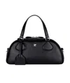 Courrèges Courreges Pre Friday Leather Bowling Bag In Black