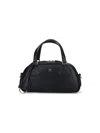 Courrèges Courreges Pre Friday Leather Bowling Bag In Black