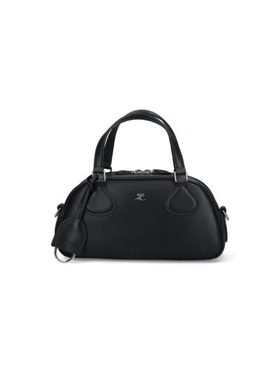 COURRÈGES 'FRIDAY BOWLING' SHOULDER BAG