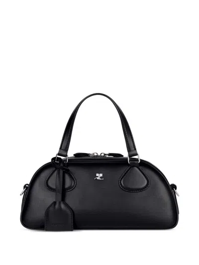 Courrèges Friday Leather Bowling Bag