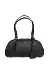 Courrèges Friday Medium Leather Bags In Black