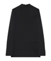 Courrèges Front-zipped Cut-out Mini Dress In Black