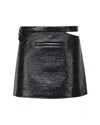 COURRÈGES GLOSSY MINISKIRT