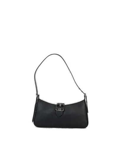 Courrèges Courreges Woman Shoulder Bag Black Size - Cow Leather