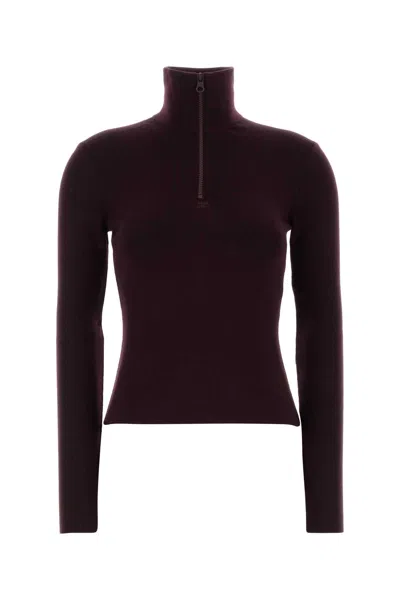 COURRÈGES GRAPE WOOL SWEATER