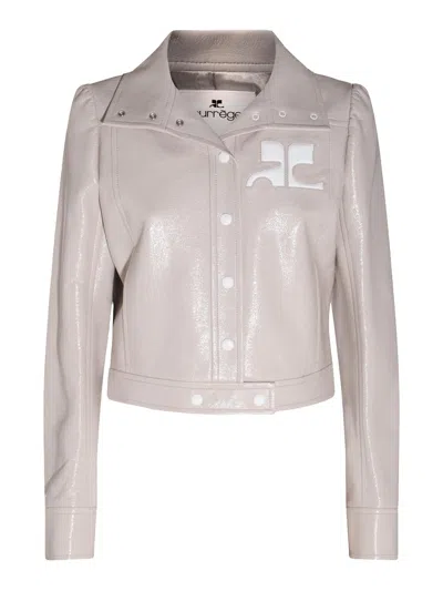COURRÈGES GREY CASUAL JACKET