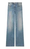 Courrèges Hammer Wide-leg Denim Pants In Blue