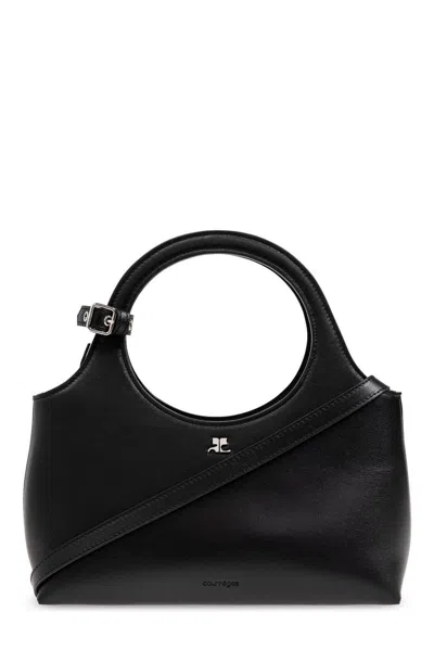Courrèges Handbag In Black