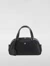 Courrèges Courreges Pre Friday Leather Bowling Bag In Black
