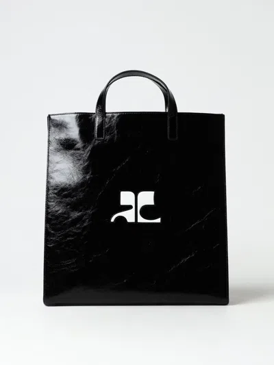 Courrèges Tote Bags  Woman Colour Black