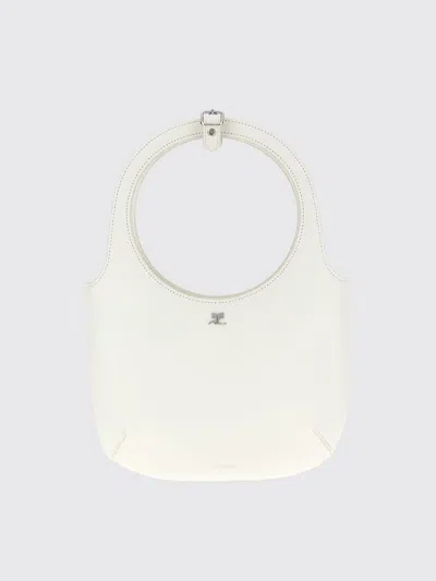 COURRÈGES HANDBAG COURRÈGES WOMAN COLOR WHITE,G48372001